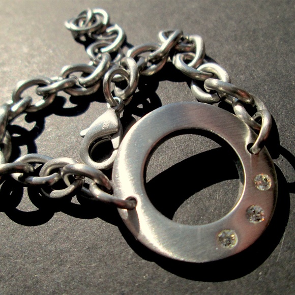 STEEL X Stainless Steel Toggle Chain Bracelet - Picture 4 of 13